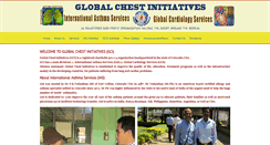 Desktop Screenshot of globalchestinitiatives.org